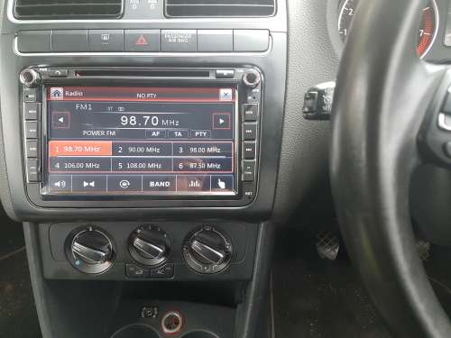 VW Polo 6 (2010 - 2014) Navigation unit, 8 inch GPS DVD, FREE Maps & Reverse Camera